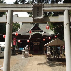 住吉神社 御社殿の彫物の由緒