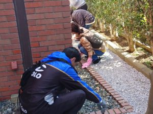 片倉記念館 3/22(土) 清掃