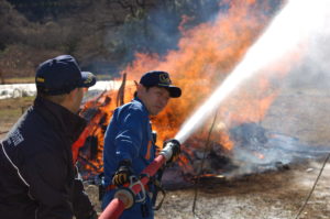 片倉町会どんど焼き 2026.01.11